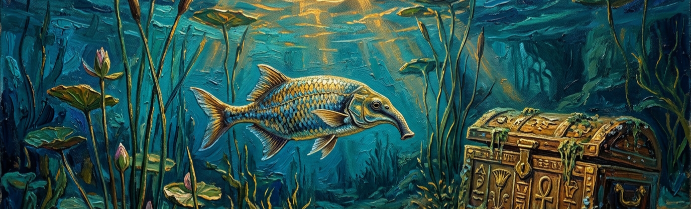 Which river creature ate Osiris's missing fourteenth piece before Isis could assemble him?
