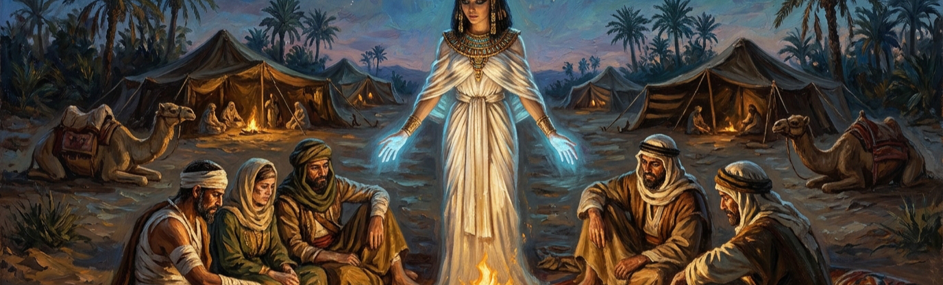 Which venomous creature crowned goddess Serket as guardian against deadly desert stings?