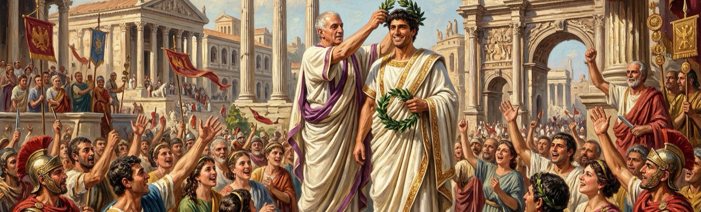 What modern academic honor derives directly from ancient Roman bay laurel leaf crowns?