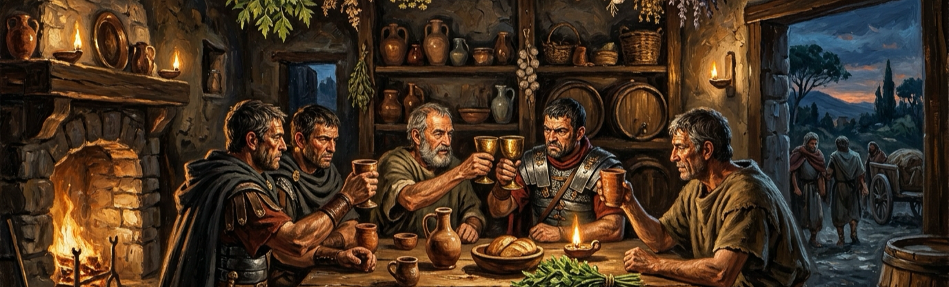 Which celery-scented culinary herb was brewed by ancient Romans as an all-purpose cordial?