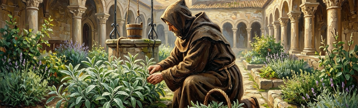 What does the Latin root of the culinary herb sage, salvare, literally mean?
