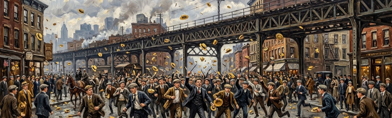 What fashion crime sparked an 8-day riot across New York City in September 1922?