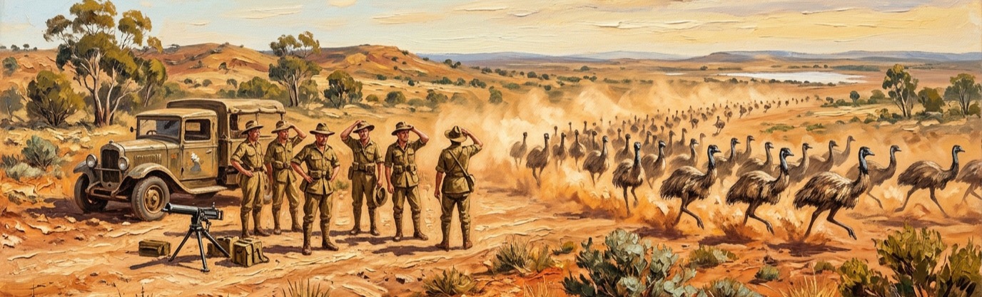 Who defeated the Australian Army's machine-gunners in November 1932?