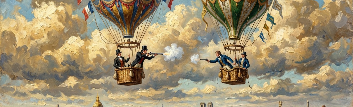 Where did two Frenchmen fight a duel over a Paris Opera dancer in May 1808?