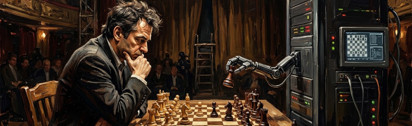 In what year did IBM's supercomputer 'Deep Blue' defeat reigning World Chess Champion Garry Kasparov in a six-game match?