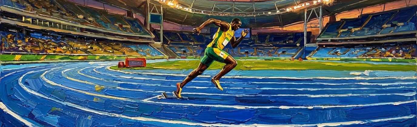 Jamaican sprinter Usain Bolt set the 100m world record at the 2009 Berlin World Championships with what time?