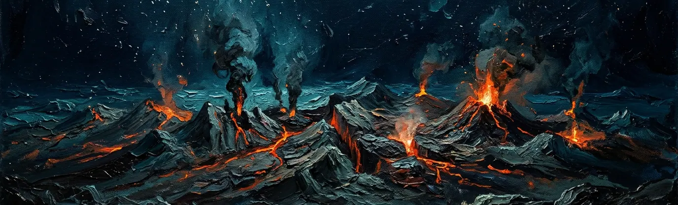 Roughly what percentage of Earth's volcanic eruptions happen silently beneath the ocean?