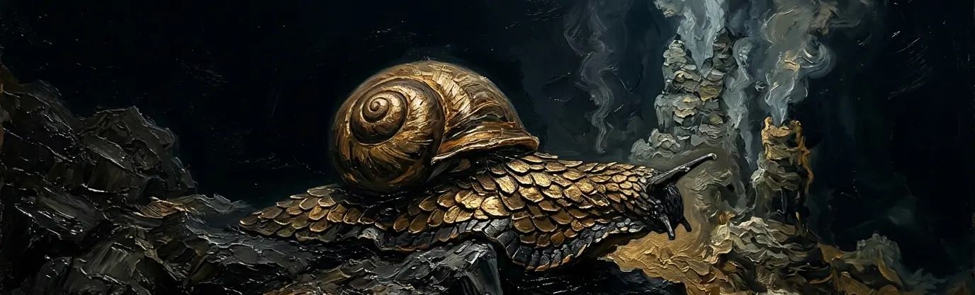 What bizarre bodily armor protects the hydrothermal scaly-foot snail from toxic heat?