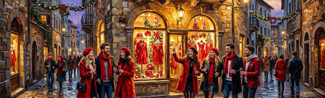 Which underwear color must Italians wear on New Year's Eve for luck?
